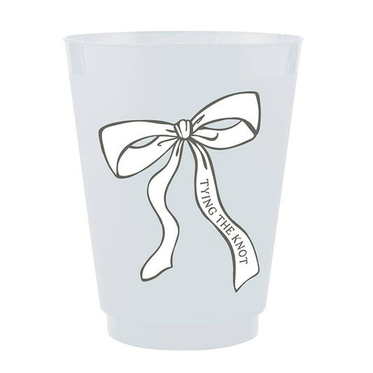 Tying the Knot Frosted Cups | Pack of 8