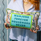 Mahjong Needlepoint Pillow - Porcupine Paper Co.