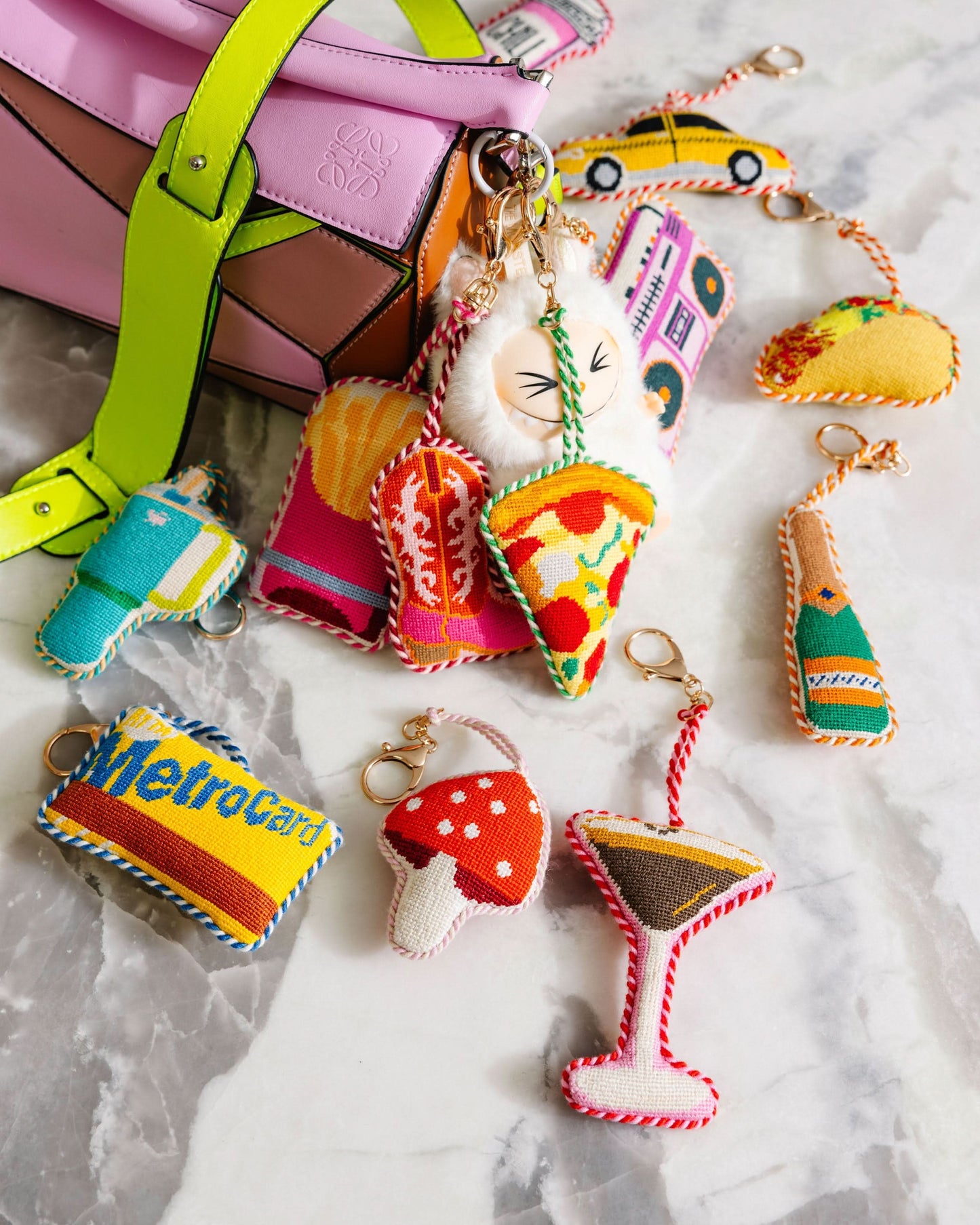 Taco - Bag Charm - Porcupine Paper Co.