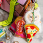 Pizza Slice - Bag Charm - Porcupine Paper Co.
