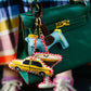 Taxi Cab - Bag Charm - Porcupine Paper Co.