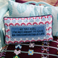 Uncomfortable Needlepoint Pillow - Porcupine Paper Co.