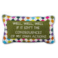 Well Well Well Needlepoint Pillow - Porcupine Paper Co.