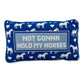 Hold My Horses Needlepoint Pillow - Porcupine Paper Co.