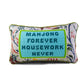 Mahjong Needlepoint Pillow - Porcupine Paper Co.