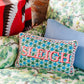 Sleigh Needlepoint Pillow