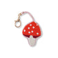 Mushroom - Bag Charm - Porcupine Paper Co.