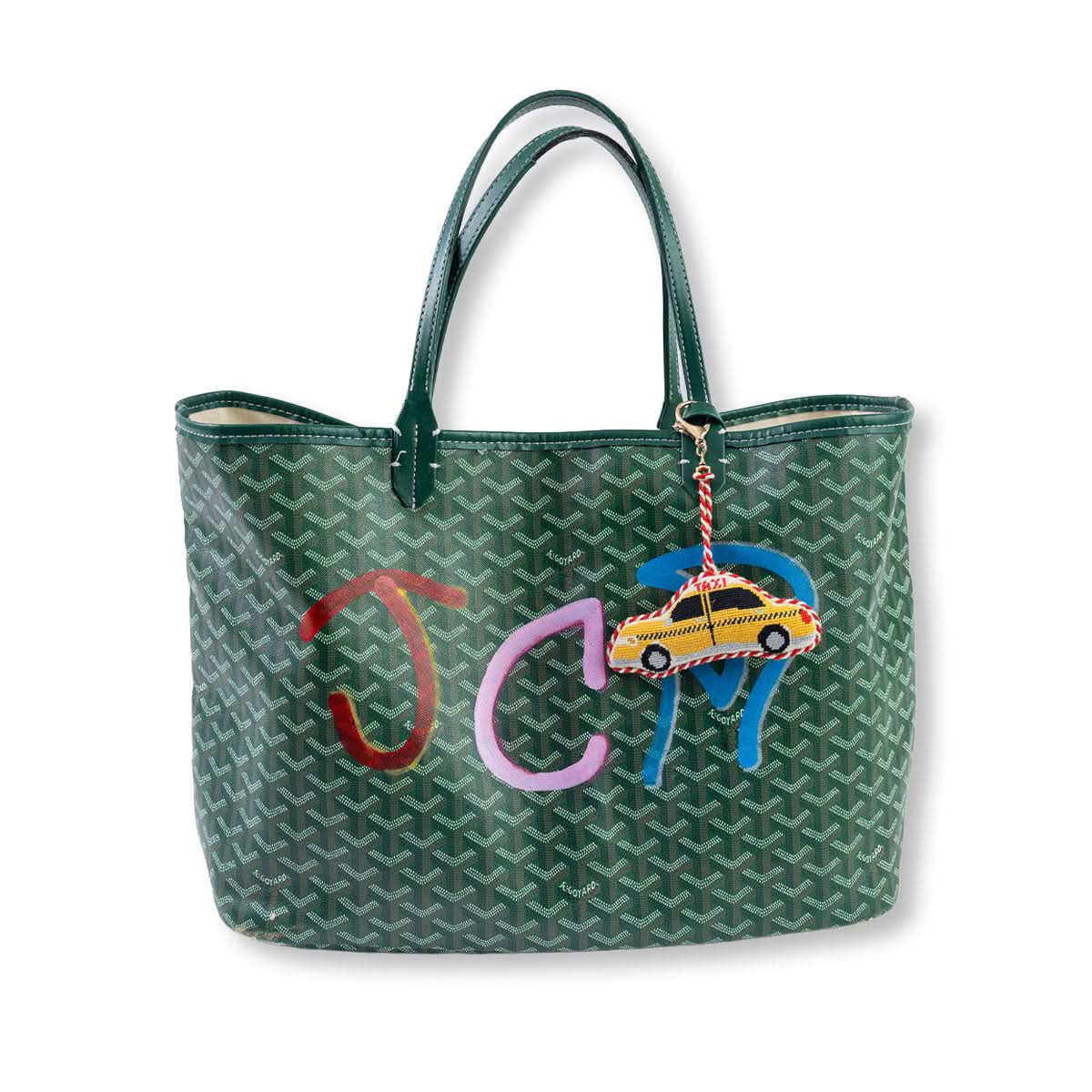 Taxi Cab - Bag Charm - Porcupine Paper Co.