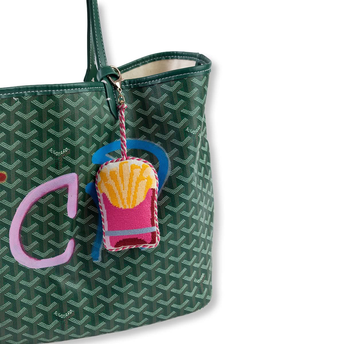 French Fries - Bag Charm - Porcupine Paper Co.