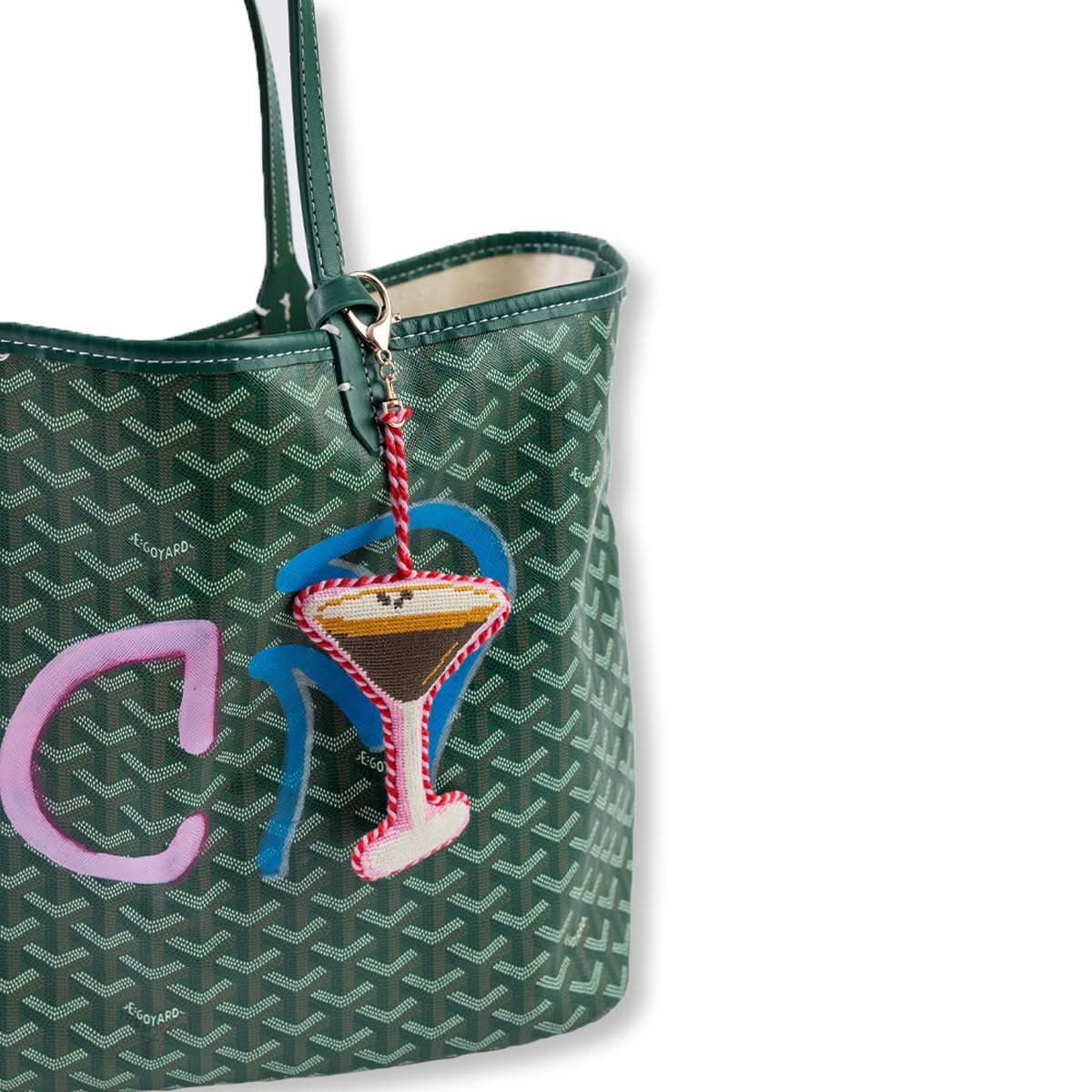 Espresso Martini - Bag Charm - Porcupine Paper Co.