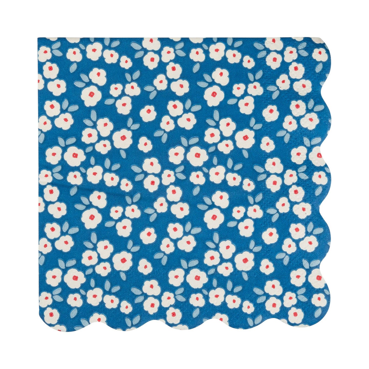 Set of floral cocktail paper napkins from My Mind’s Eye featuring colorful flower designs for parties and gatherings.