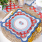 My Mind’s Eye HAM1241 Flag Paper Plate, 8-inch, featuring colorful flag designs on a sturdy paper plate.