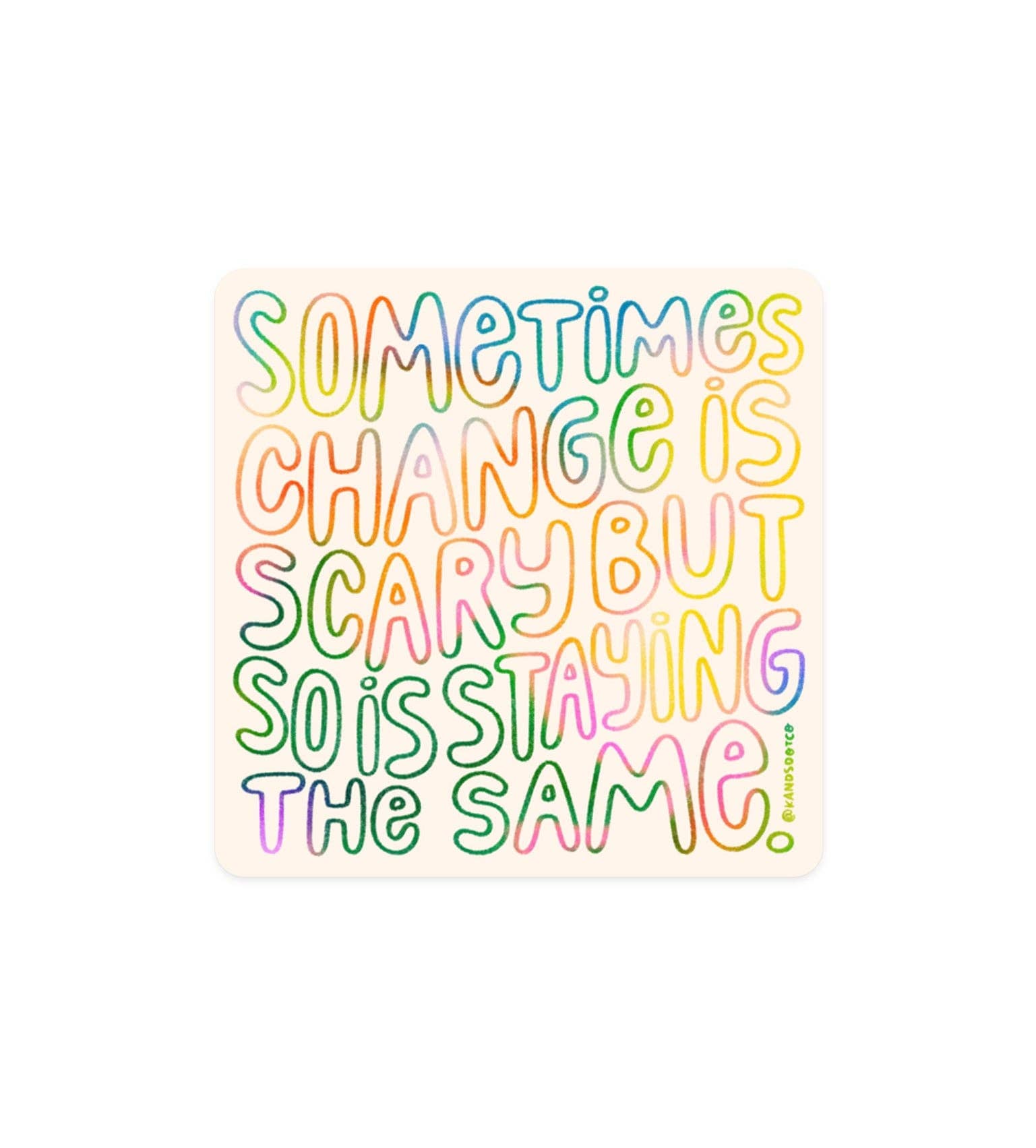 Change Sticker Porcupine Paper Co change-sticker-porcupine-paper-co