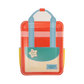 Backpack Shaped Plate Set 10" | Set of 8
