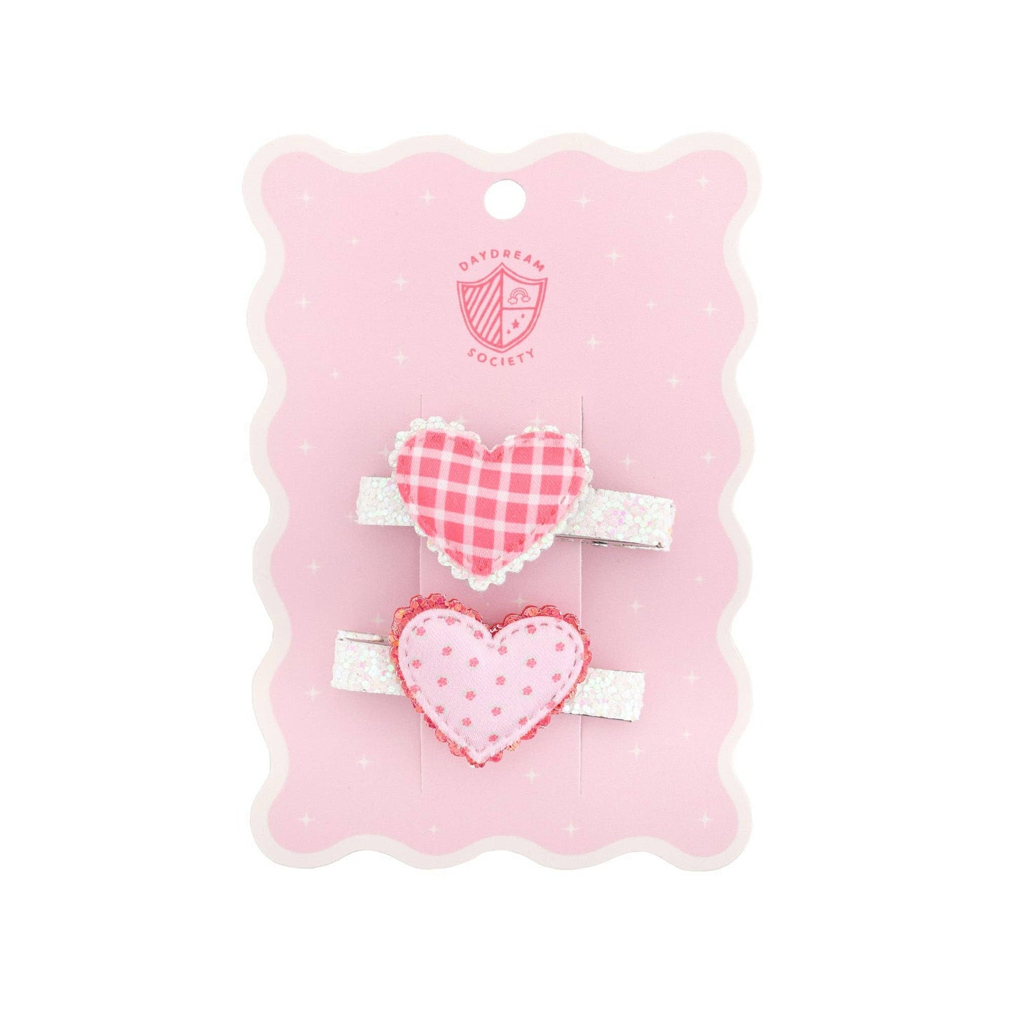 Love Birds Heart Hair Clip Set | 2 Count