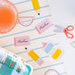 School Table Scatter Confetti