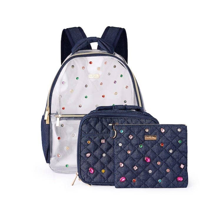Denim & Gems Quilted Lunchbox