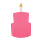 Packed Party birthday cake gift card holder with colorful cake design and festive details for celebrating special occasions.