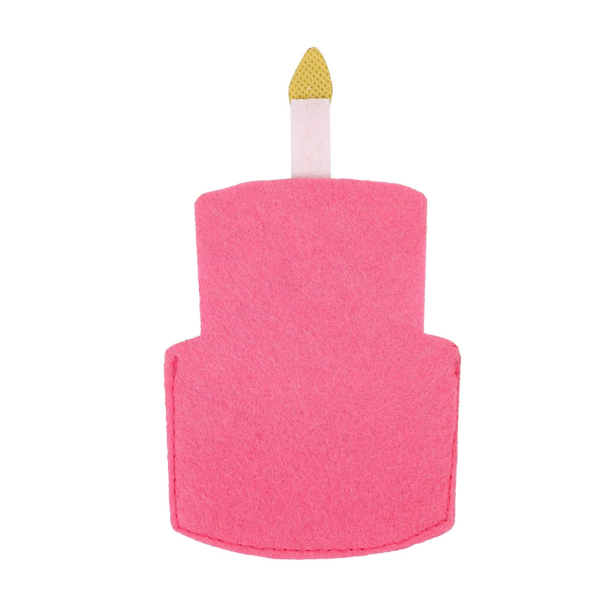 Packed Party birthday cake gift card holder with colorful cake design and festive details for celebrating special occasions.
