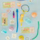 Bunnies In The Garden Easter Small Egg Filler Kit | 40 Piece Kit