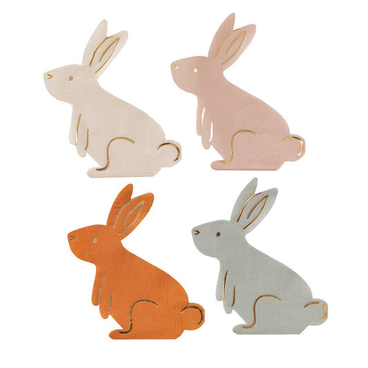 Bunnies In The Garden Large Napkins | Pack of 16
