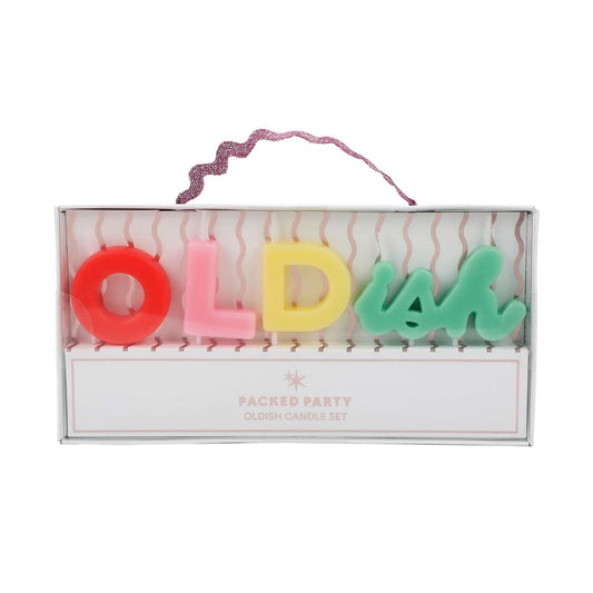 OLDish Birthday Candle - Porcupine Paper Co.
