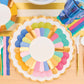 Bella Disposable Plastic Cutlery Set – White & Gold | 24-Piece Set - Porcupine Paper Co.