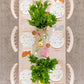 Bunnies In The Garden Large Napkins | Pack of 16