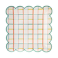 Colorful Gird Plates 10" | Set of 8
