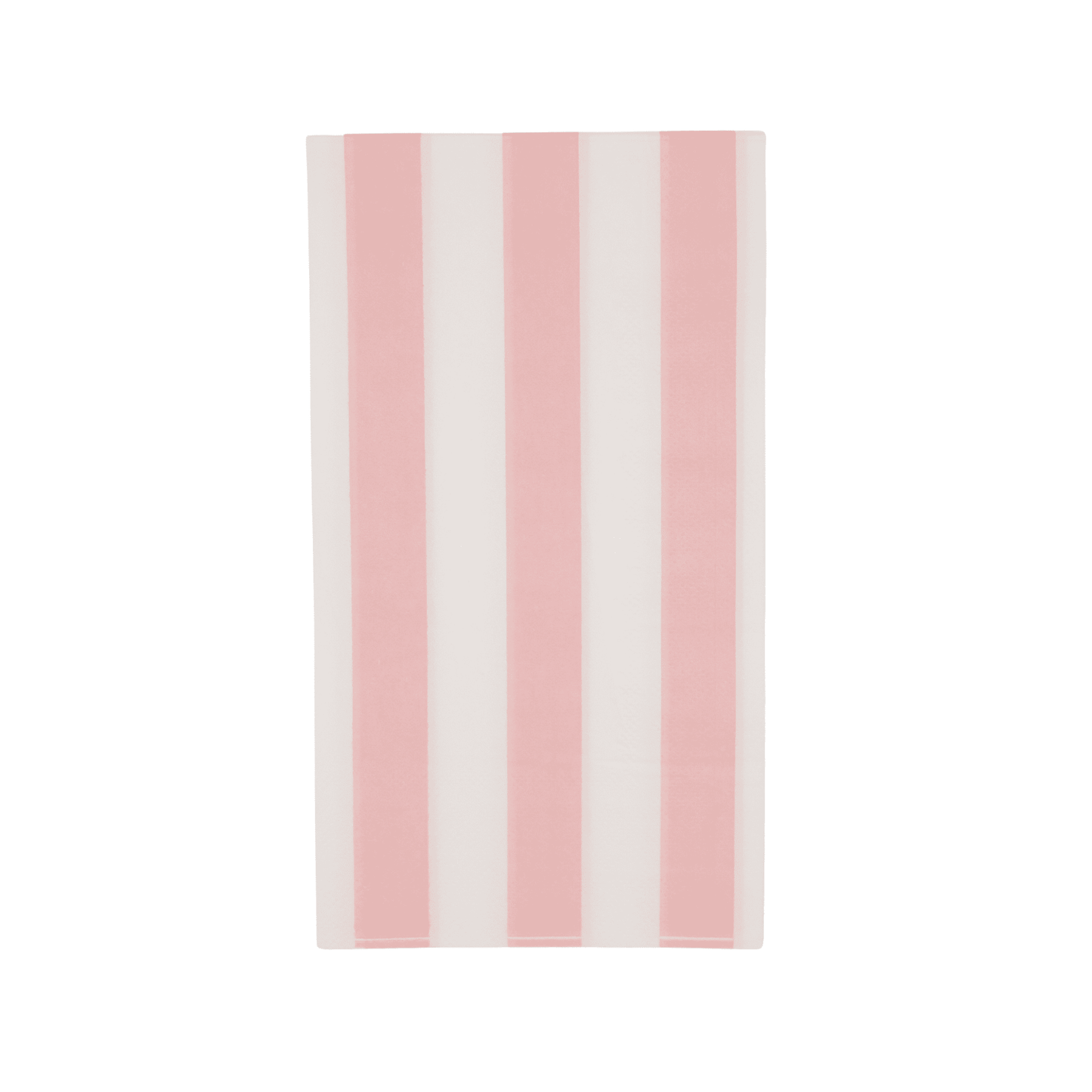 Petal Pink Cabana Stripe Guest Towels | 20 Count - Porcupine Paper Co.