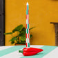 Red & Green Check Dinner Candles | 2 count