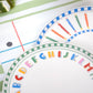 Alphabet Dessert Plates | 8 count