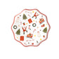 Christmas Cheer Dessert  Paper Plates | 8 count