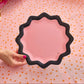 Pink & Black Halloween Dinner Plates 10" | 10 count