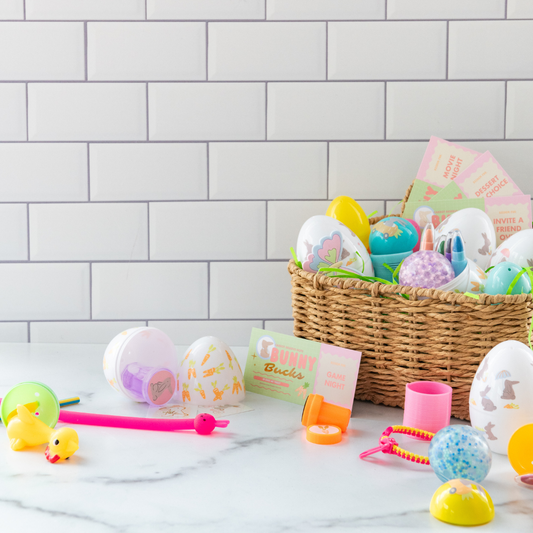 Bunnies In The Garden Easter Small Egg Filler Kit | 40 Piece Kit