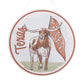 Texas Mascot Retro Reversible Burlee | 22"