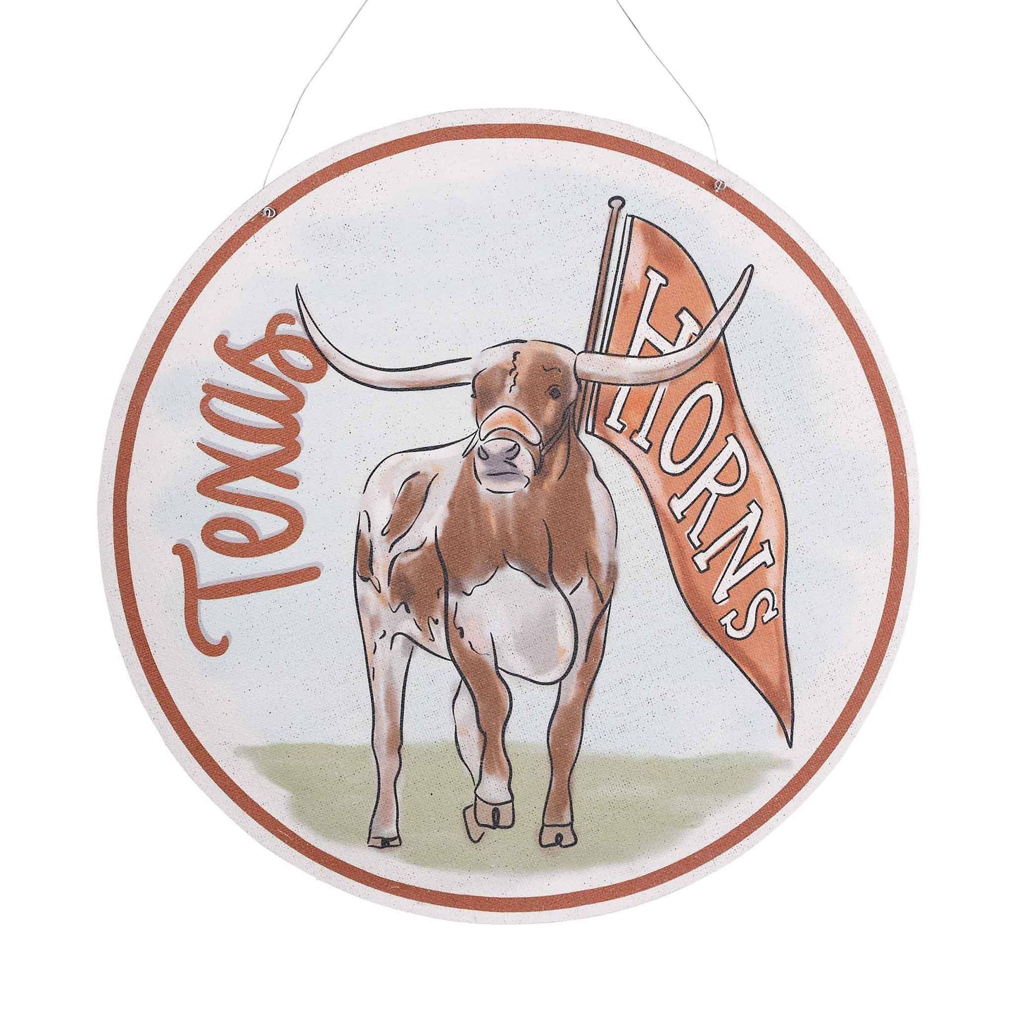 Texas Mascot Retro Reversible Burlee | 22"