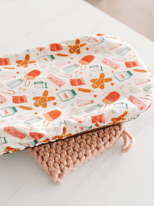 Holiday Bowl + Baking Dish Covers: Sugar & Spice 10x14"