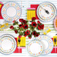 Alphabet Dessert Plates | 8 count