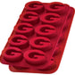 Georgia Bulldogs ice cube tray by Masterpieces Puzzles, showing silicone mold with Bulldog logo and shaped ice cubes.