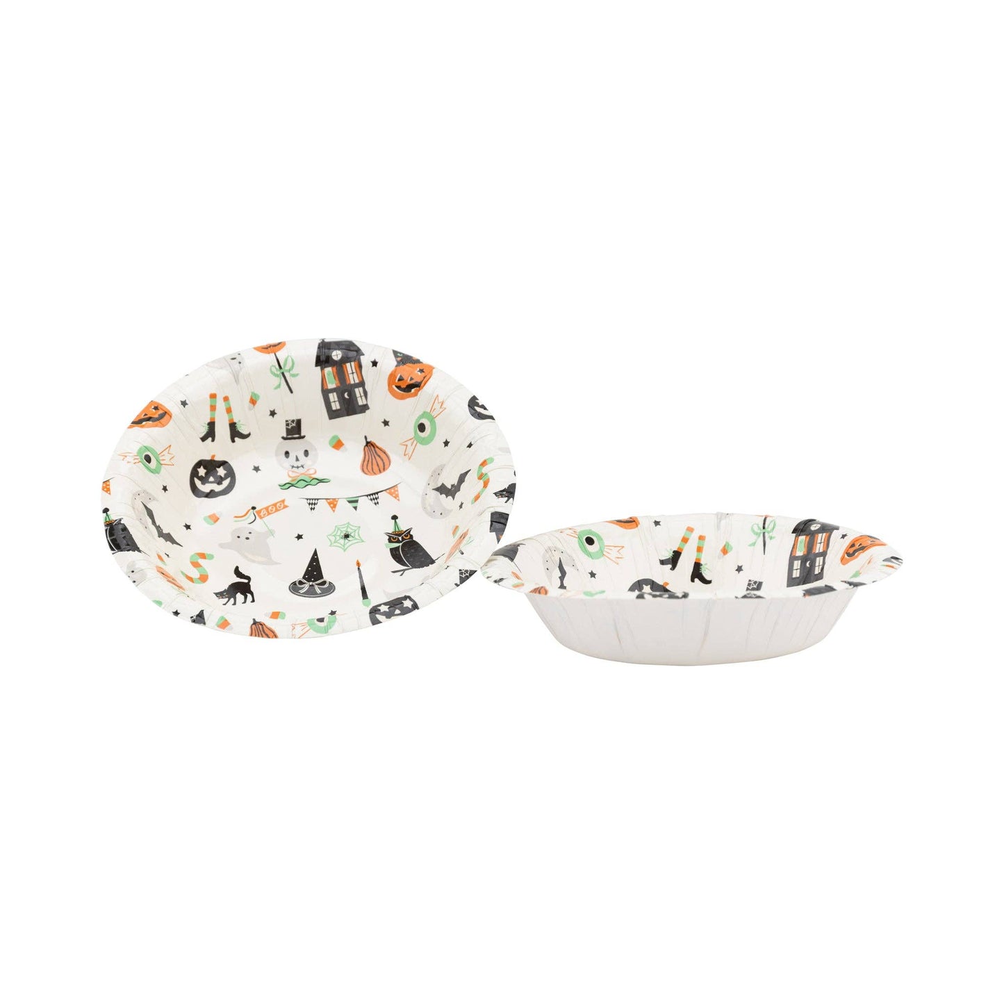 Tricks & Treats Paper Bowls | 8 count