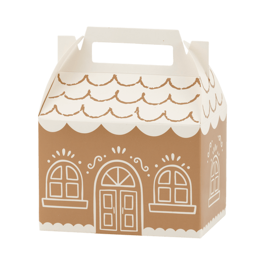 Gingerbread House Gable Treat Boxes | 6 count