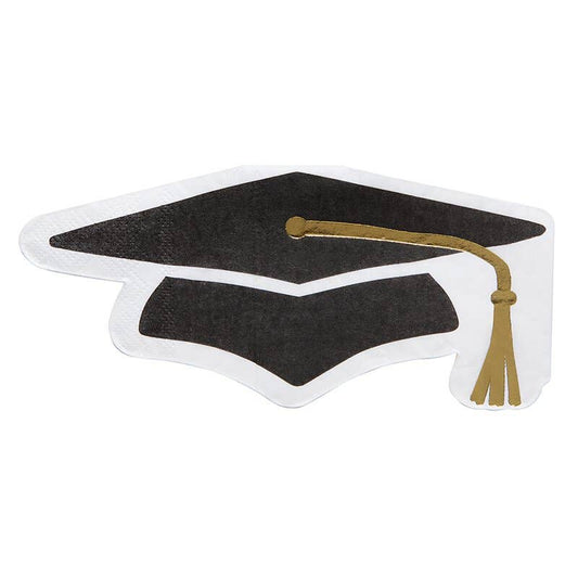 Graduation Cap Napkins | 20 count
