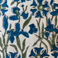 Set of four blue Pinwheel Napkins from Christina Dickson Home, featuring vibrant bluebird design for elegant table setting.