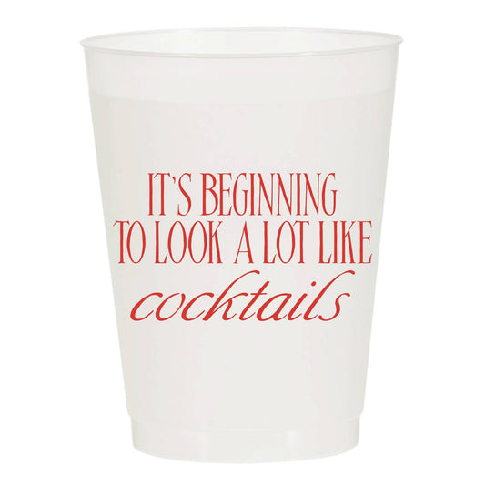 Look Like Cocktails Frosted Cups | Pack of 6