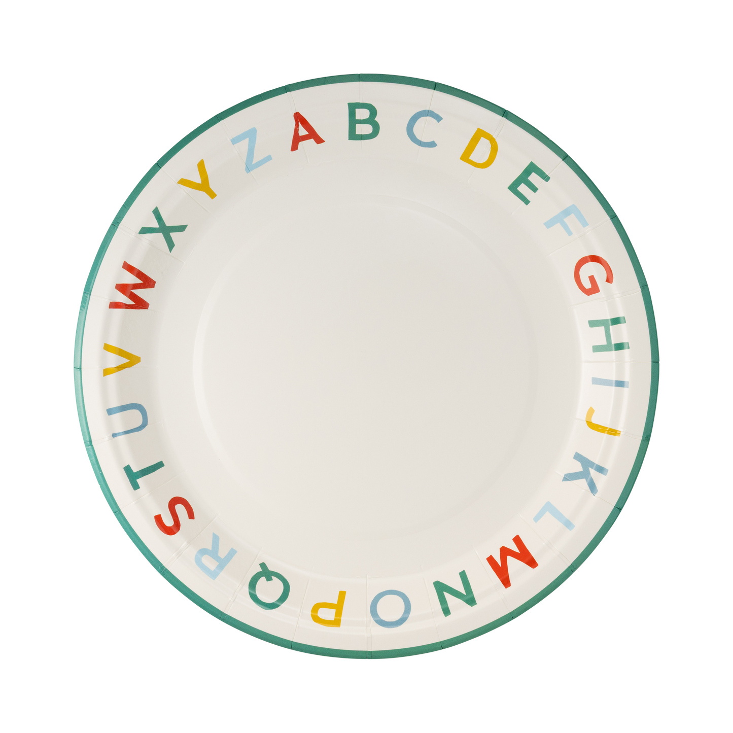 Alphabet Plates 9" | Set of 8