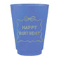 Happy Birthday to Me Frosted Party Cups | Set of 8