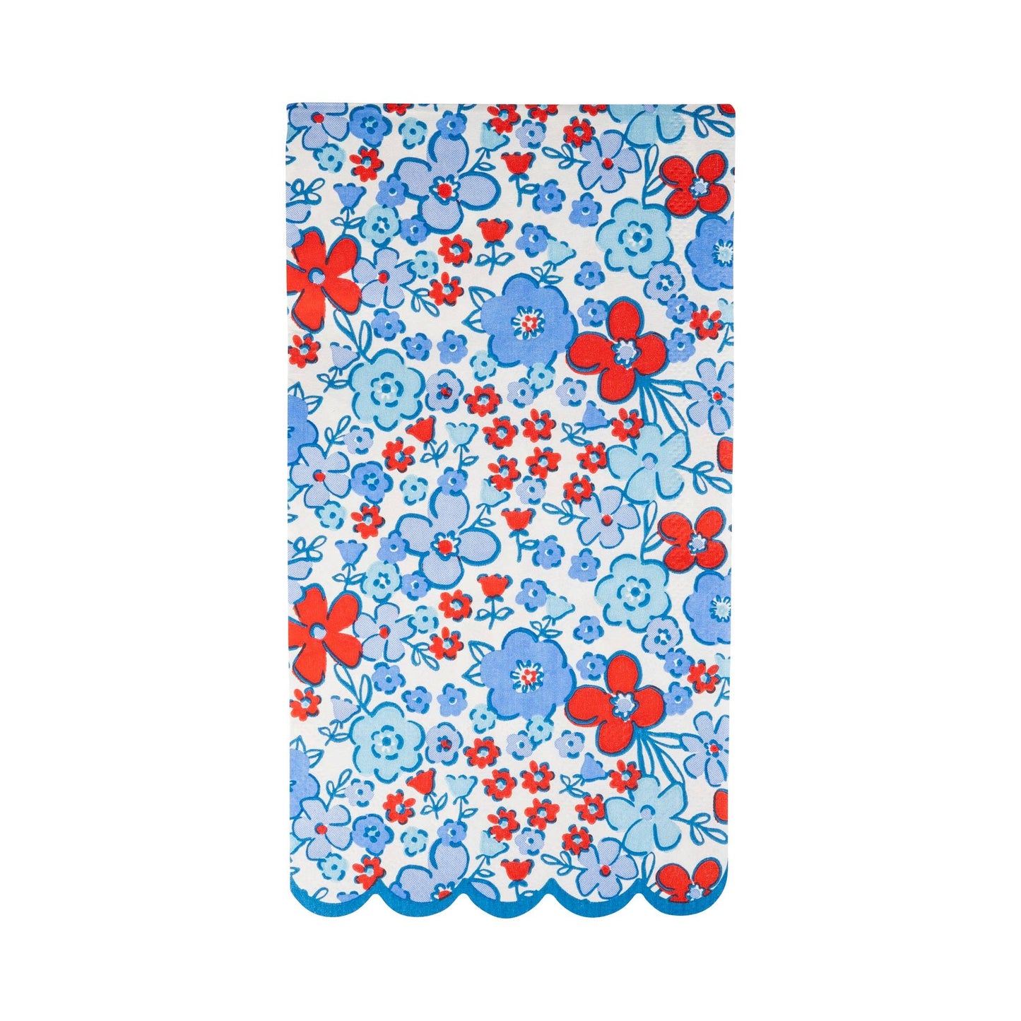 Floral Americana Dinner Napkins | 24 count