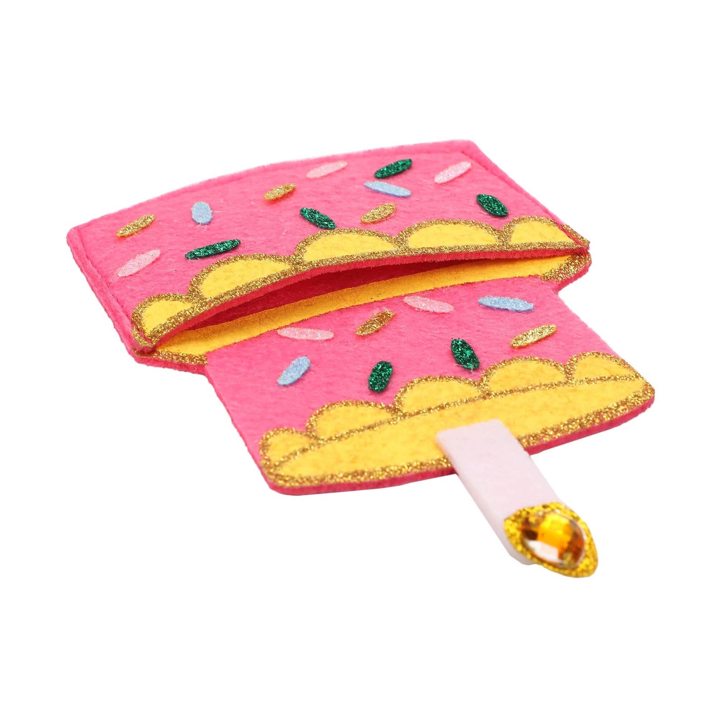 Packed Party birthday cake gift card holder with colorful, festive design for celebrating special occasions.