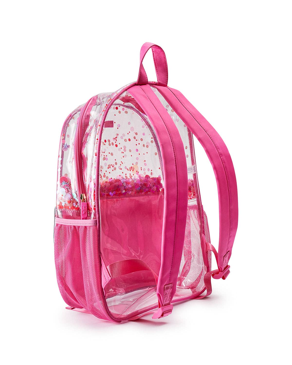 Packed Party Sweet Tart Confetti Backpack with colorful confetti design and adjustable straps, perfect for stylish everyday use.